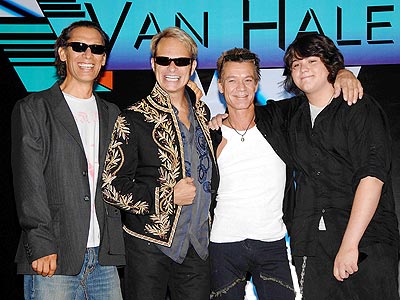The current Van Halen lineup:
